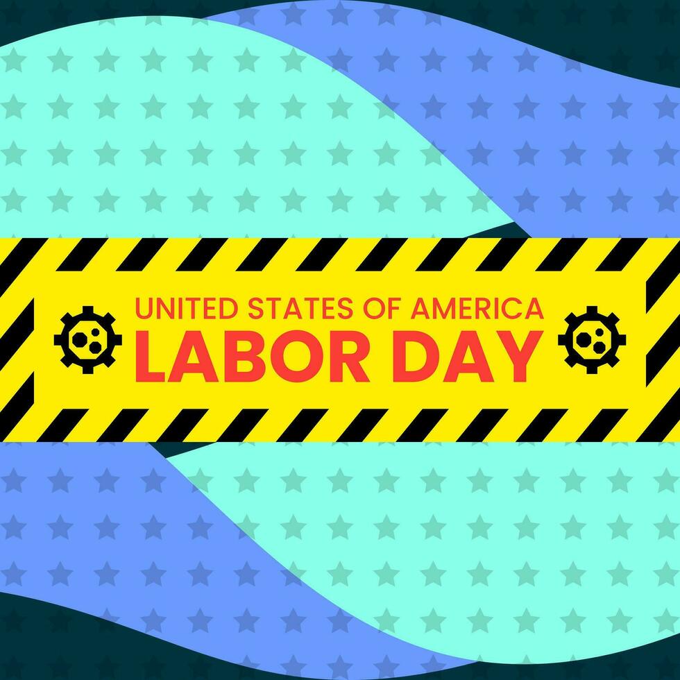 labor day banner template. used for poster, banner, card, flyer, advert vector