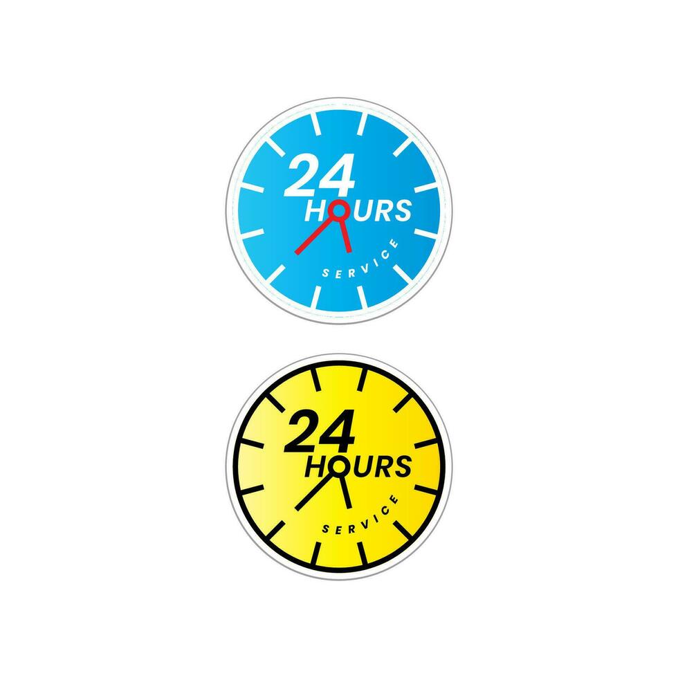 24 hours service vector
