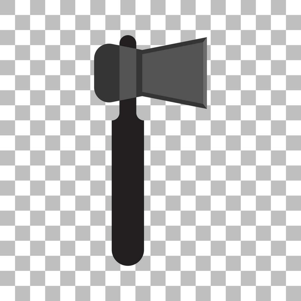 vector illustration of ax. wood ax element.