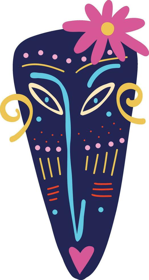 Vibrant Strange ugly Halloween characters. Cute bizarre comic characters in modern flat hand drawn style vector