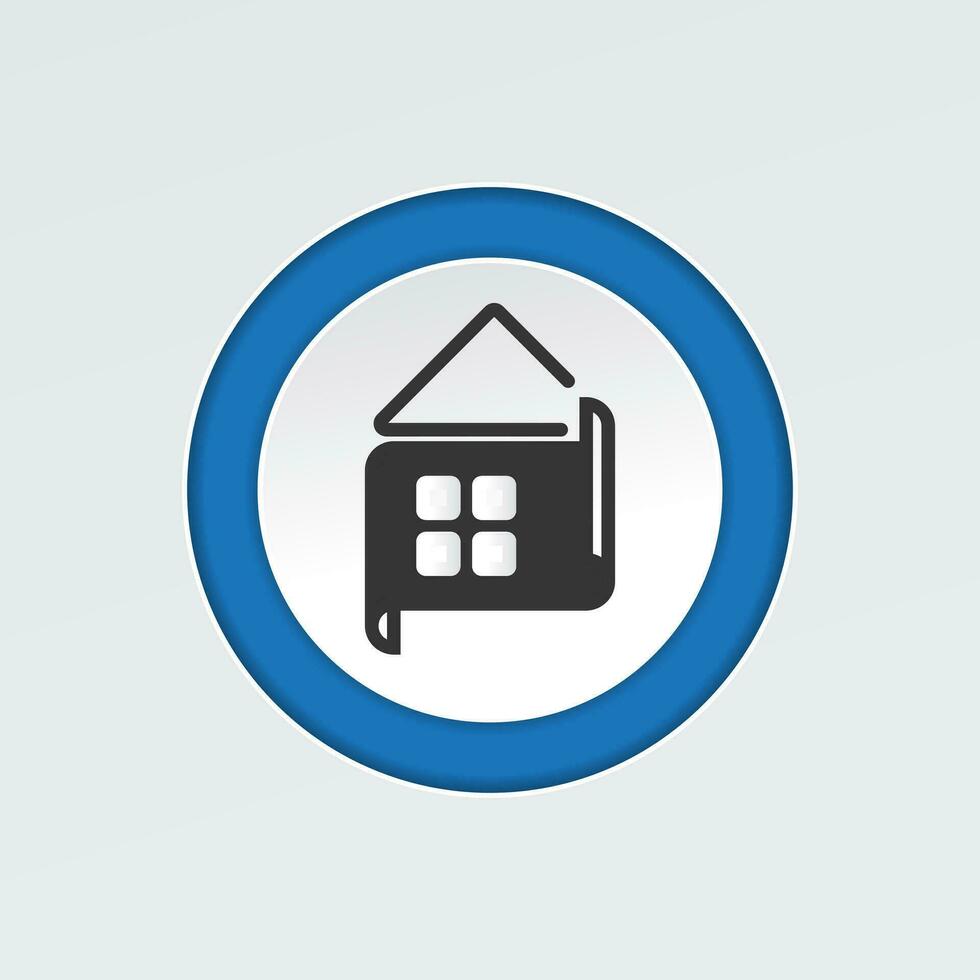Web home page flat icons for apps and websites vector