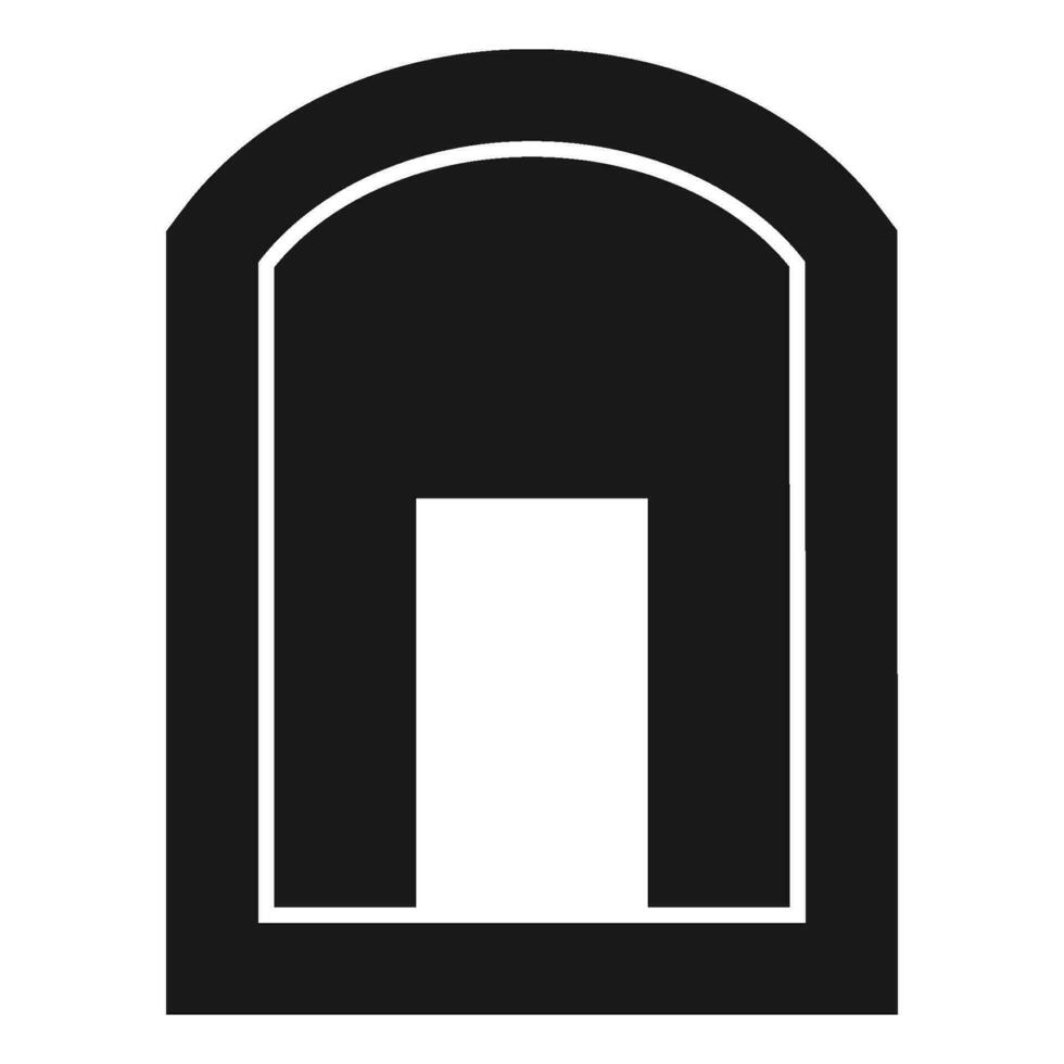 bunker icon vector