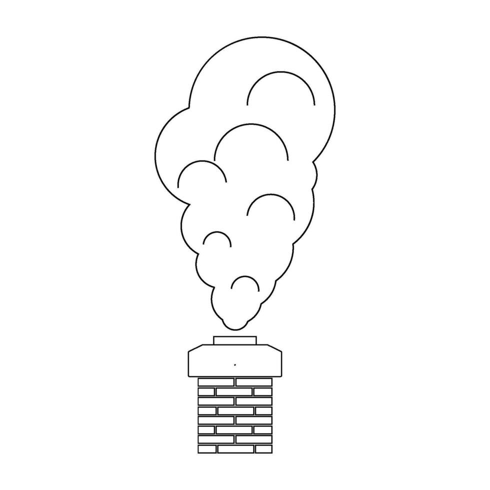 chimney icon vector