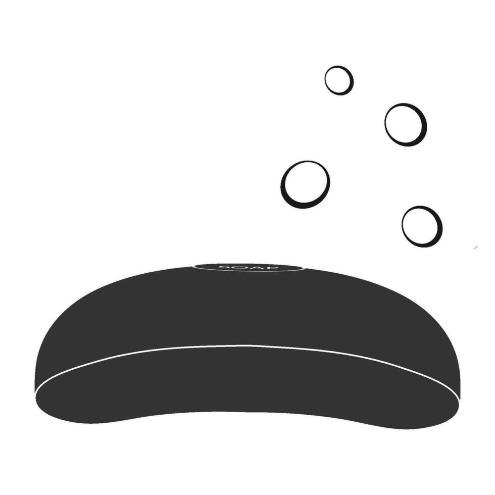bar soap icon vector