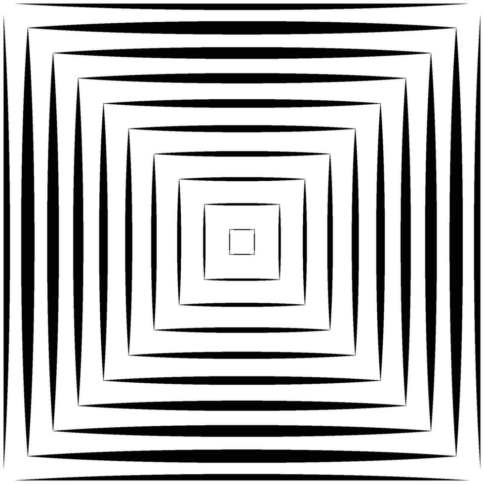 Hypnotic, geometric, repeated pattern vector