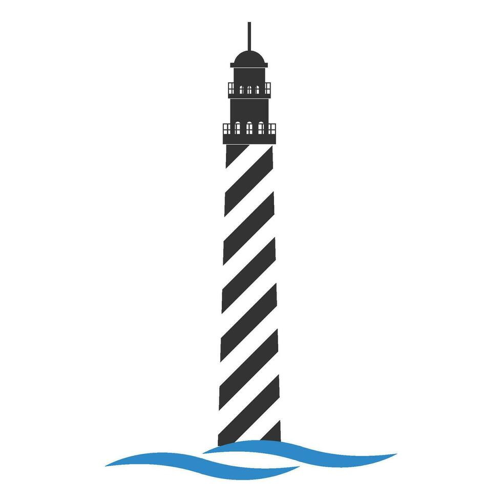 lighthouse icon vector