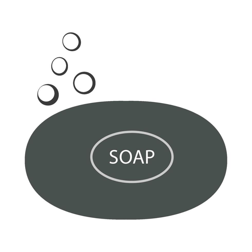 bar soap icon vector