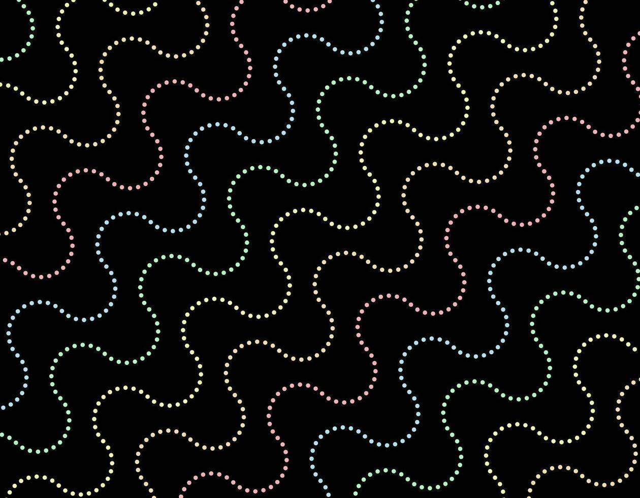 Abstract pastel dot curve background. vector