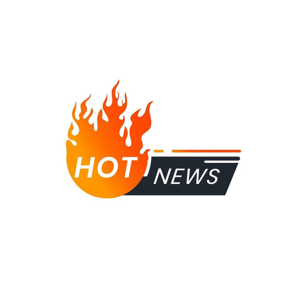 hot news text vector
