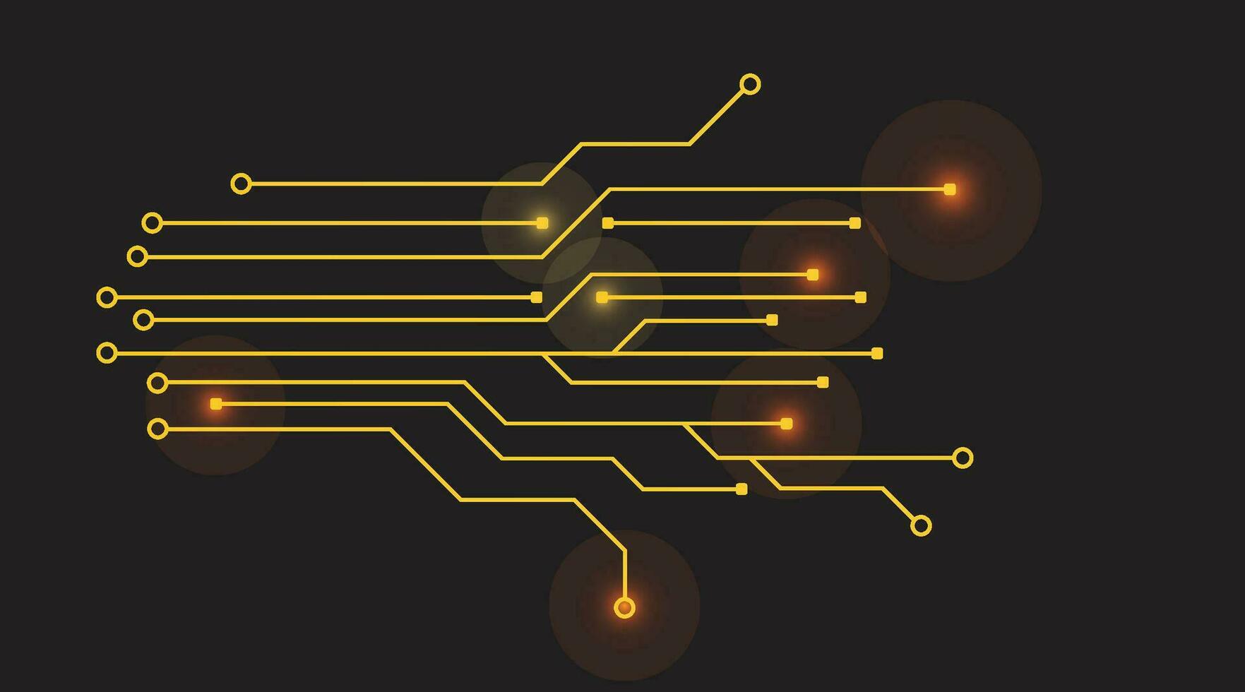 circuit board technology background. future electronics tech concept. movement. vector illustration element