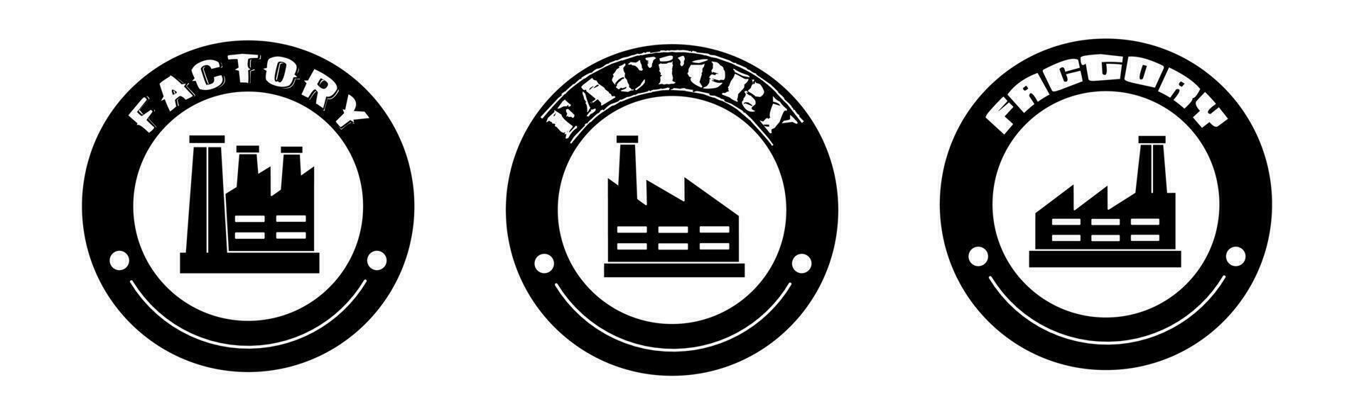 Factory product sale icon vector illustration. Design for shop and sale banner business.
