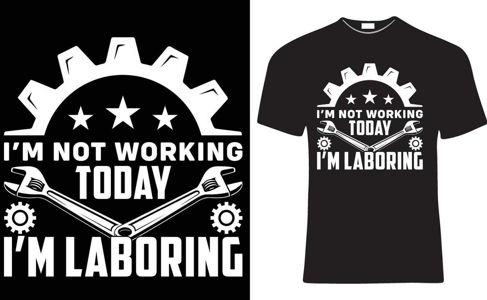 Labor Day T Shirt vector