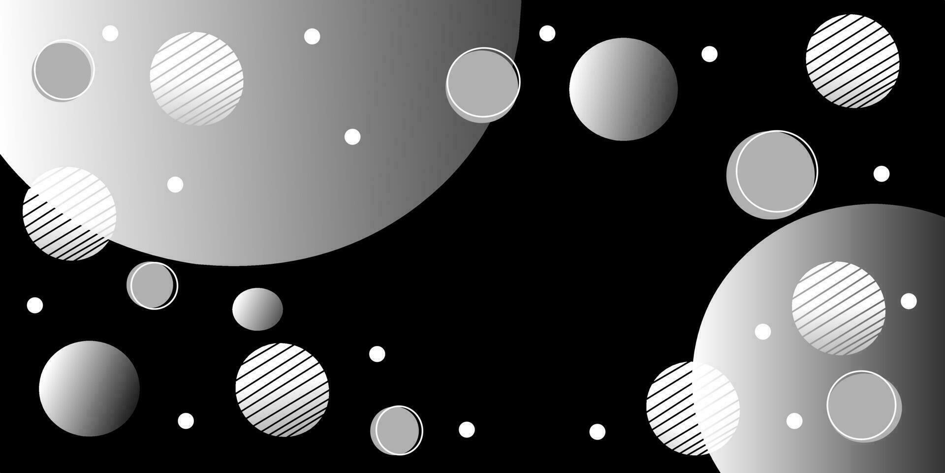 abstract background illustration, gradient circle ball. vector