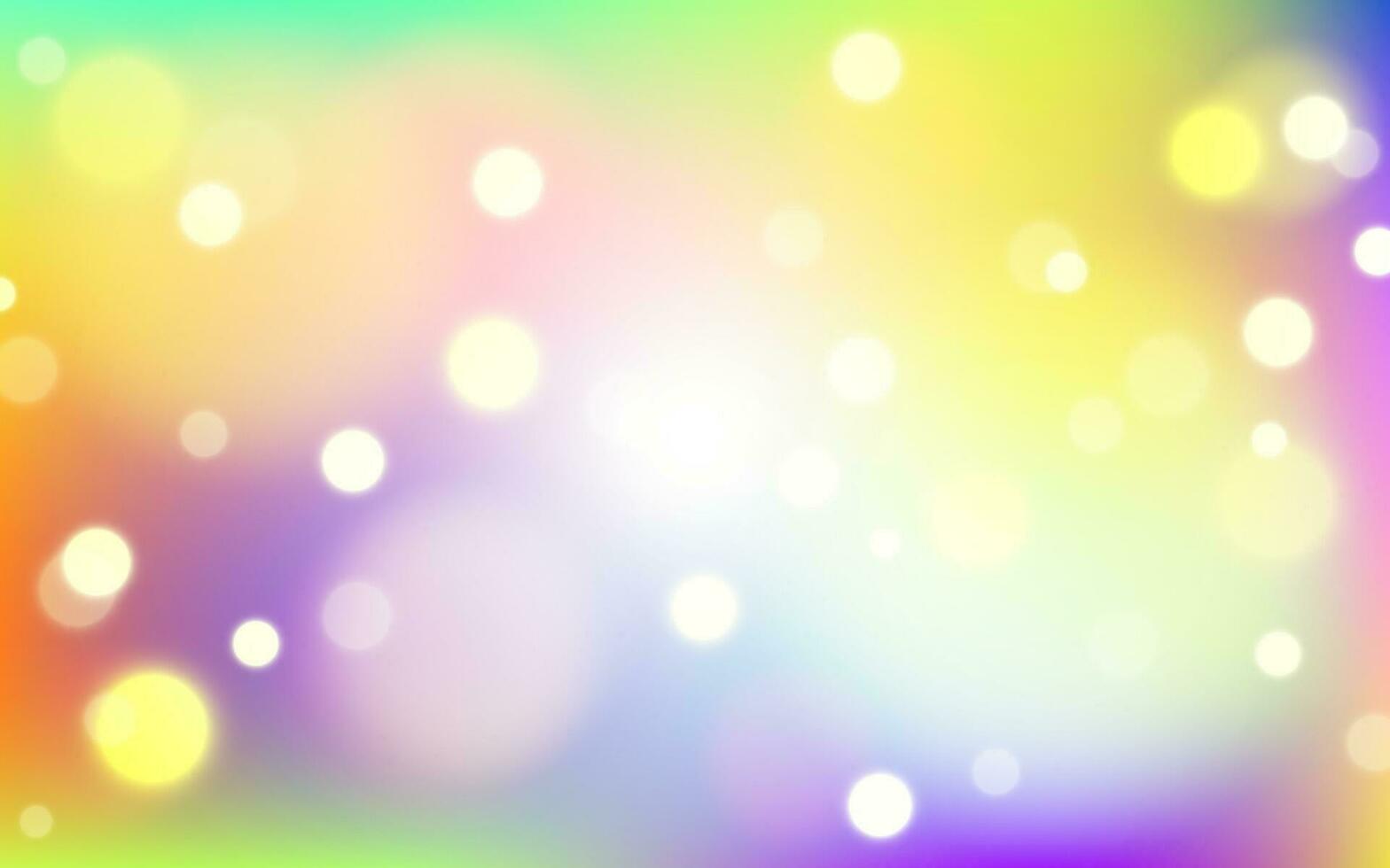 Colorful rainbow bokeh soft light abstract backgrounds, Vector eps 10 illustration bokeh particles, Backgrounds decoration