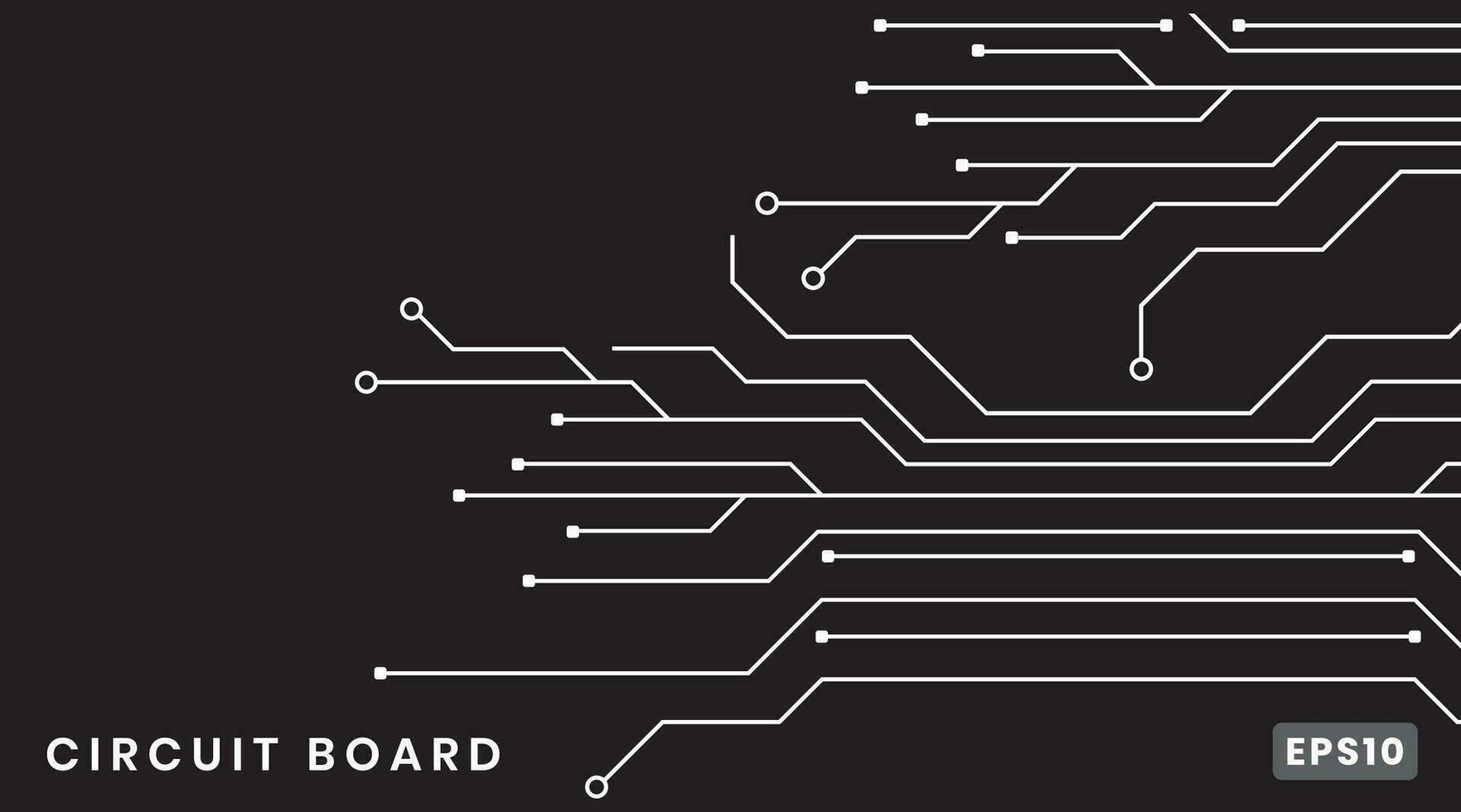 circuit board technology background. future electronics tech concept. movement. vector illustration element