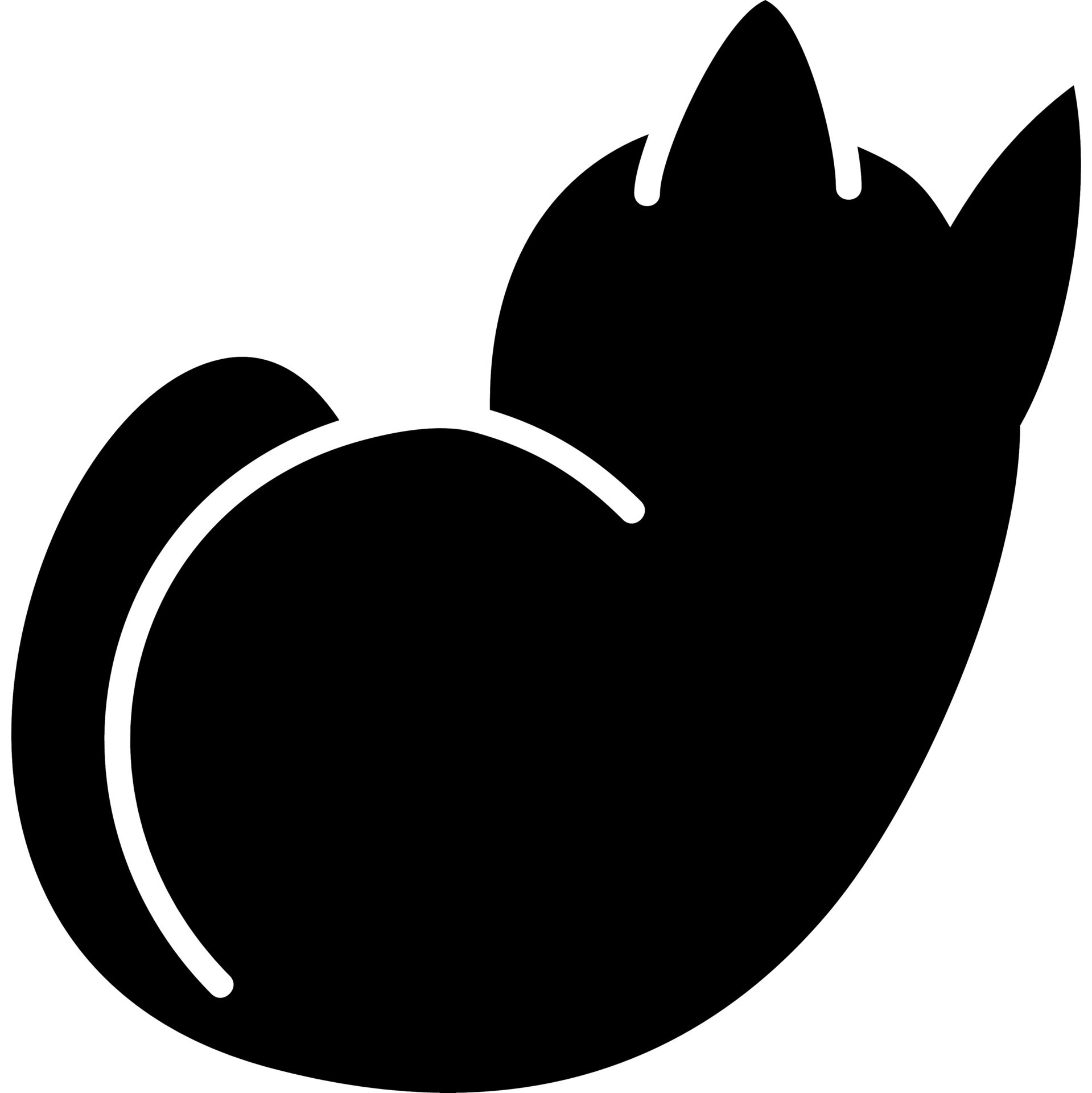 The Sleeping Cat 26743844 Vector Art at Vecteezy