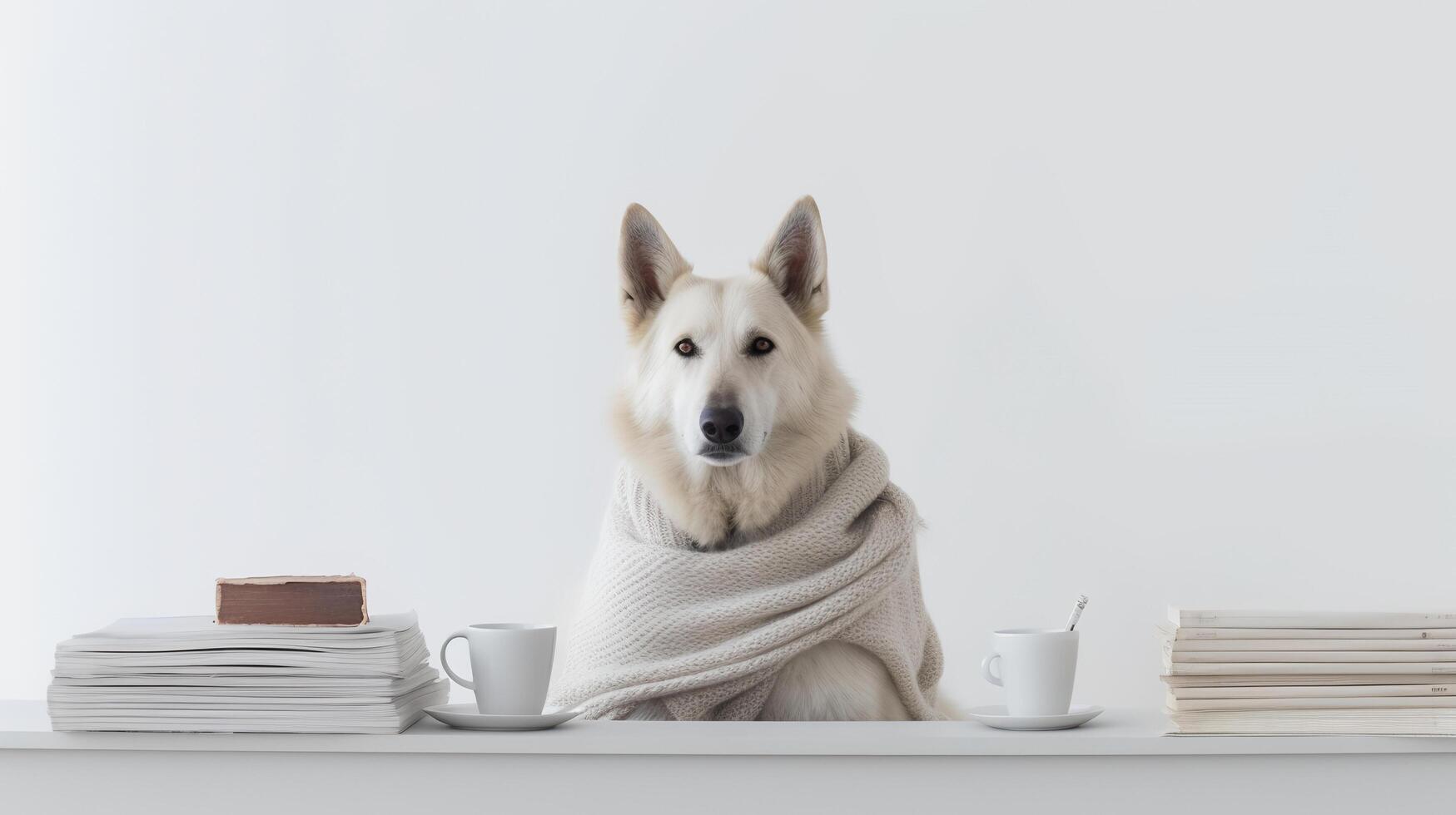 Animals Drinking Coffee
