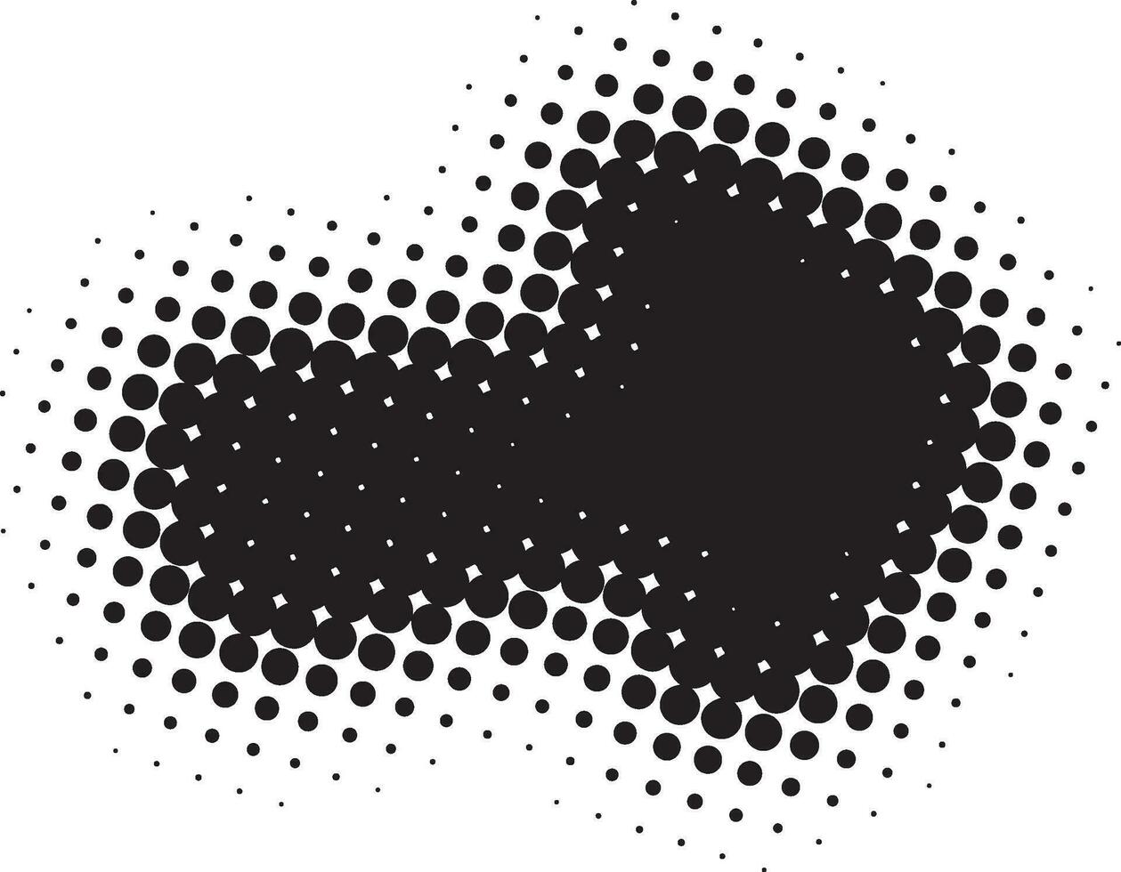 Halftone Abstract Vector Arrow Element