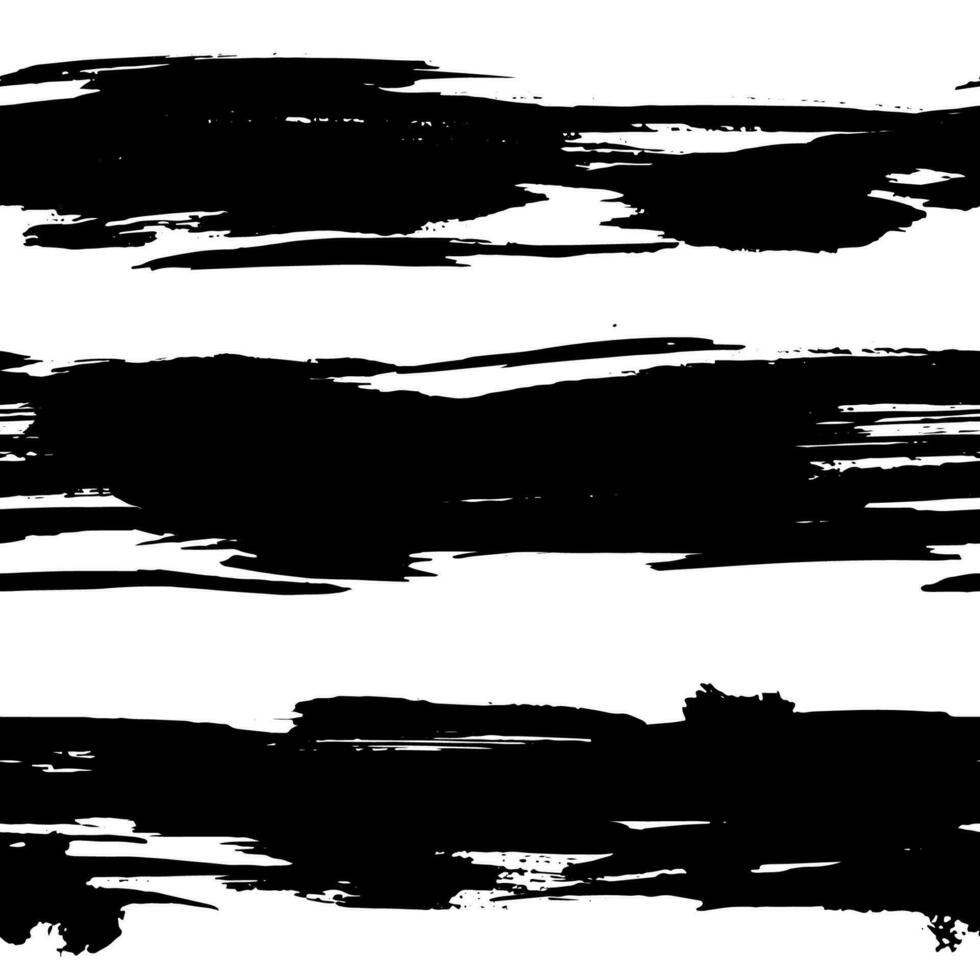 Dry Brush Strokes Artwork Set vector