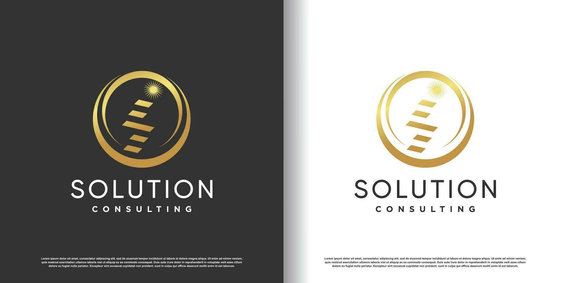 initial letter S logo design with modern creative style premium vector