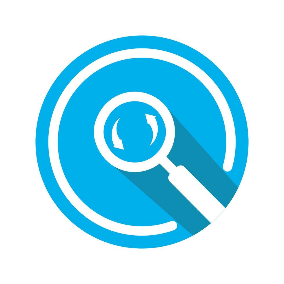 Search icon on a white background vector