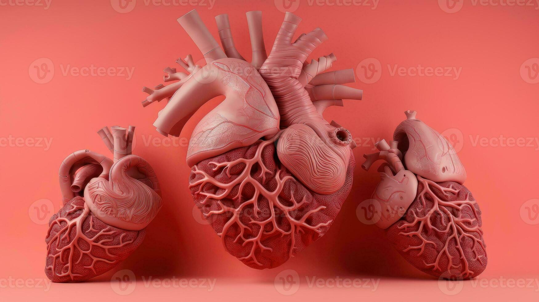 3d ilustración de el humano Organo sistemas, humano interno órganos anatomía. nervioso, circulatorio, digestivo, excretorio, urinario, y hueso sistemas médico educación concepto, generativo ai ilustración foto