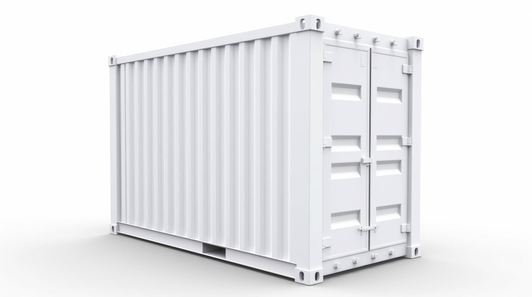 Mobile office buildings or container site office for construction site. Shipping container. Portable house and office cabins, illustration photo