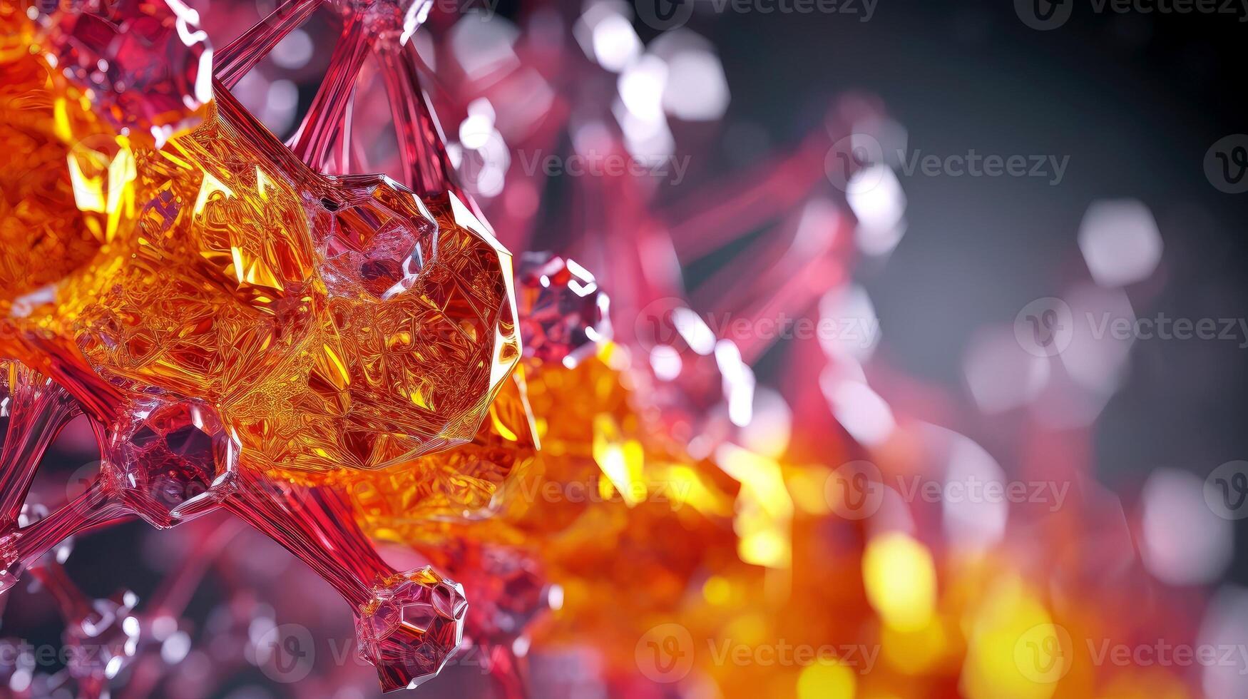 Medical studies of molecular structures. Science in the service of human. Technologies of the future in our life. molecule of medicine model, illustration photo