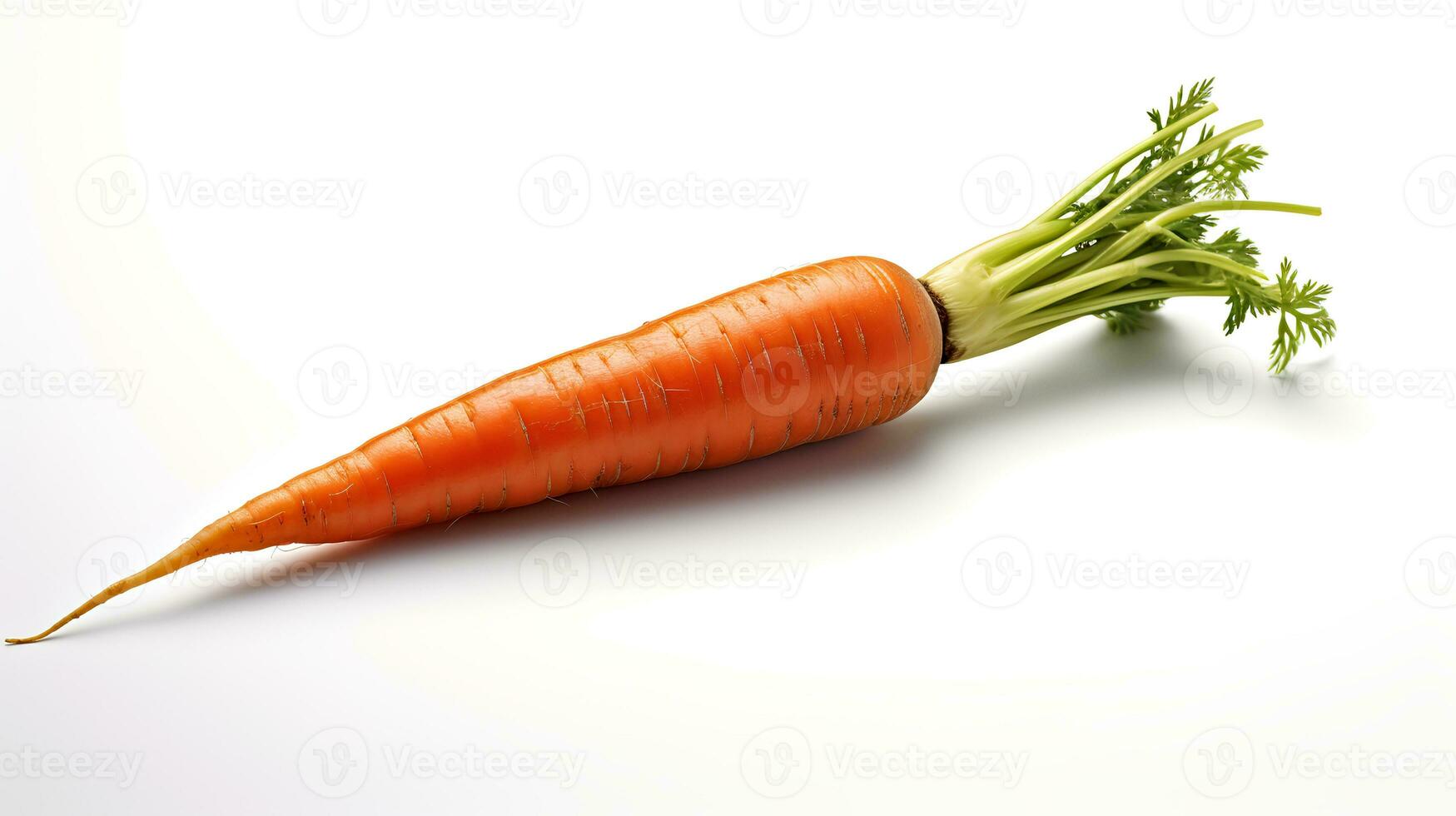 Photo of Carrot isolated on white background