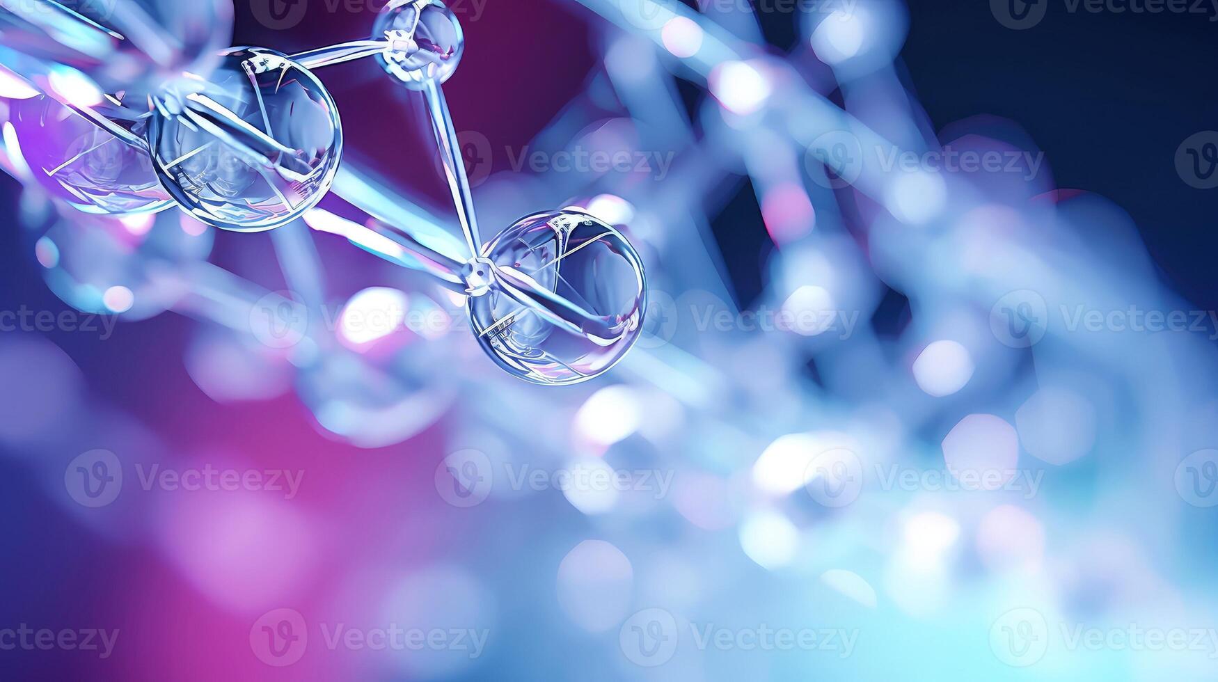 Medical studies of molecular structures. Science in the service of human. Technologies of the future in our life. molecule of medicine model, illustration photo