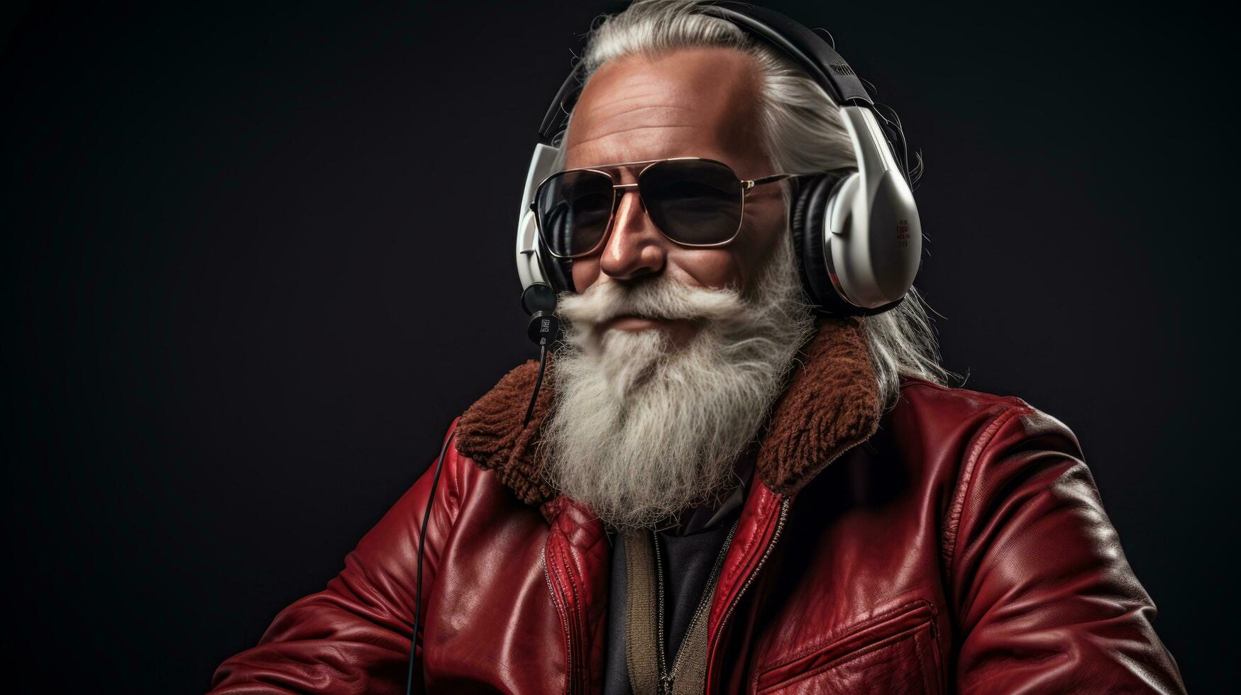 Cool Santa Claus DJ photo