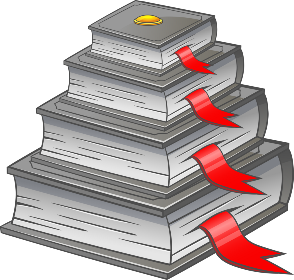 livres clipart desgin png