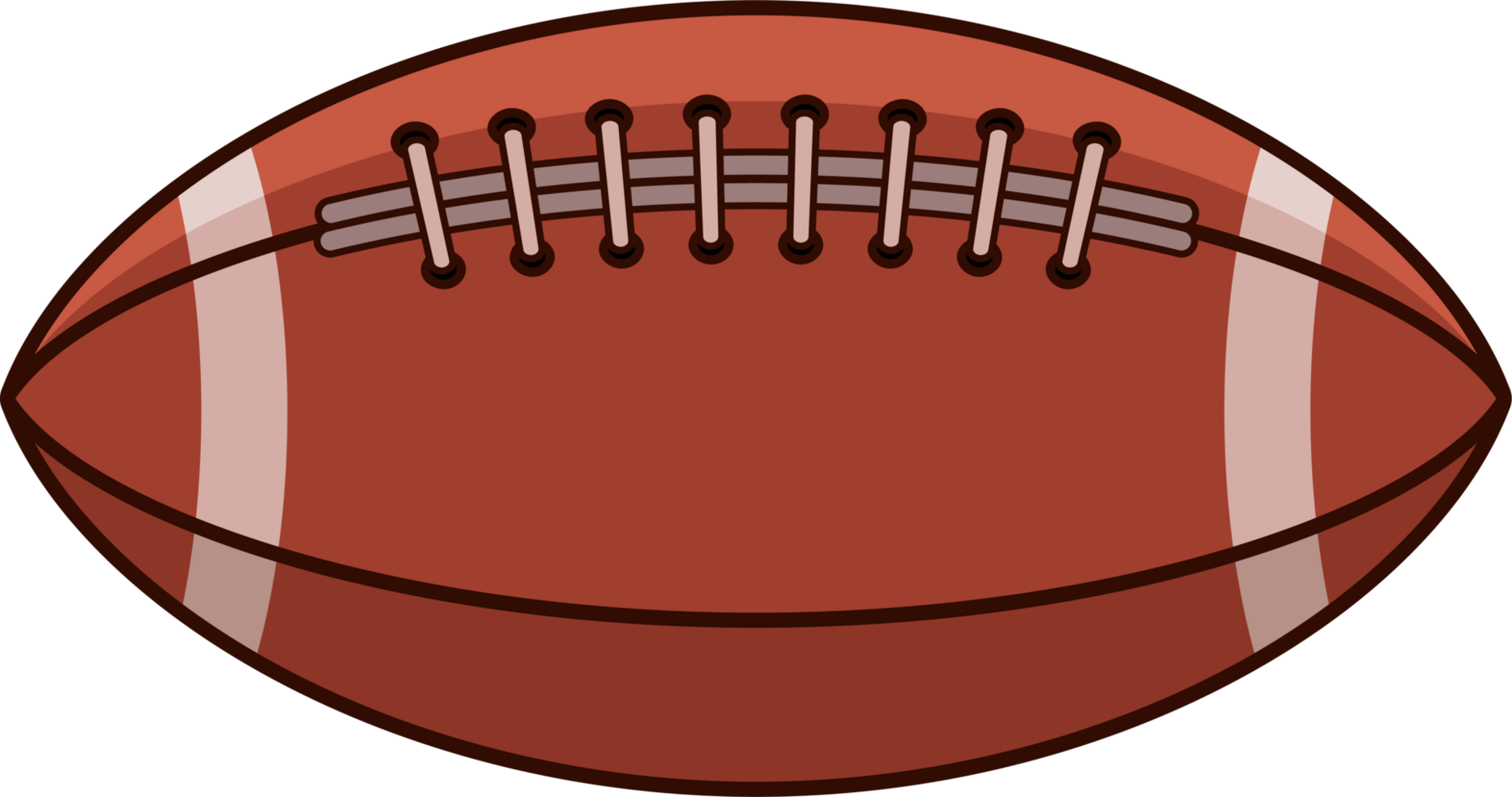 American football clipart png