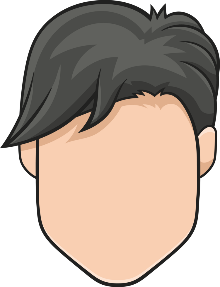 homem face clipart png