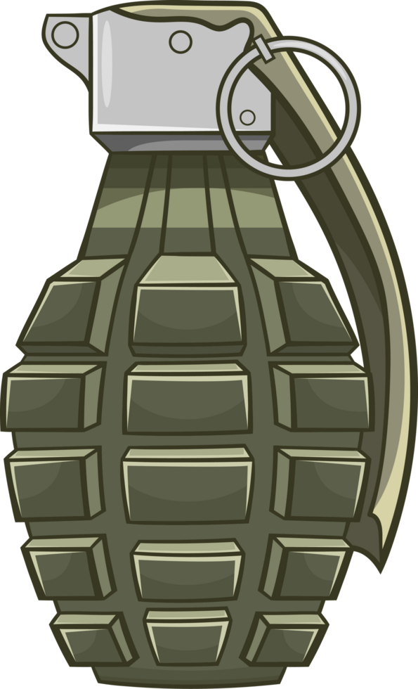 Grenade clipart design png