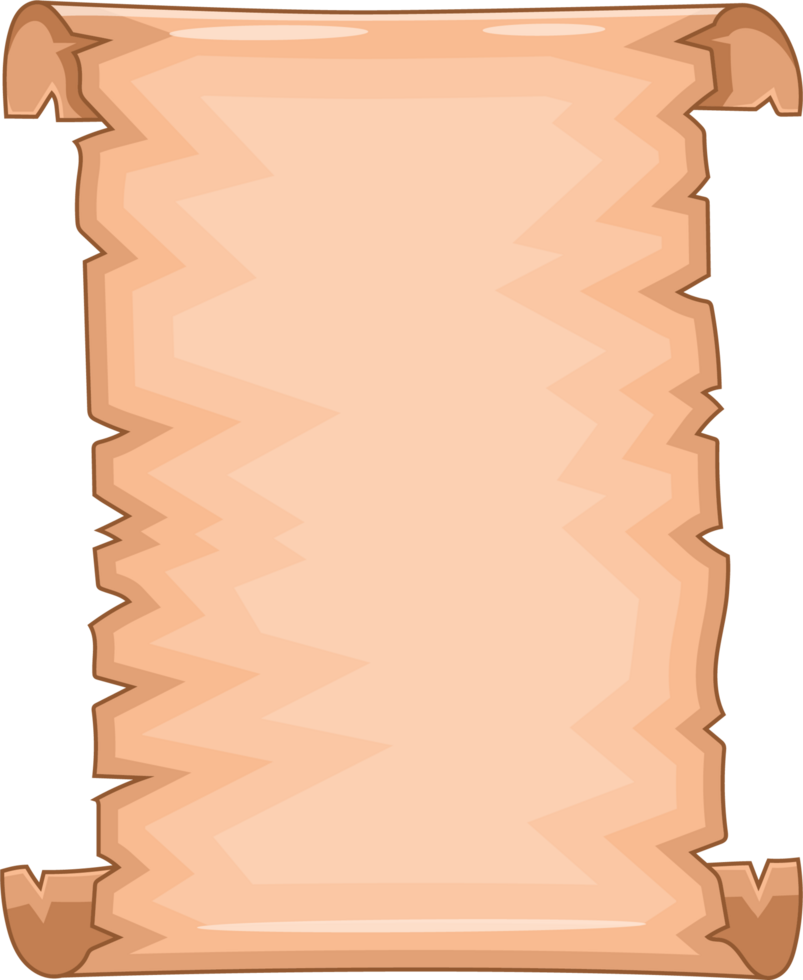 Old scroll clipart png