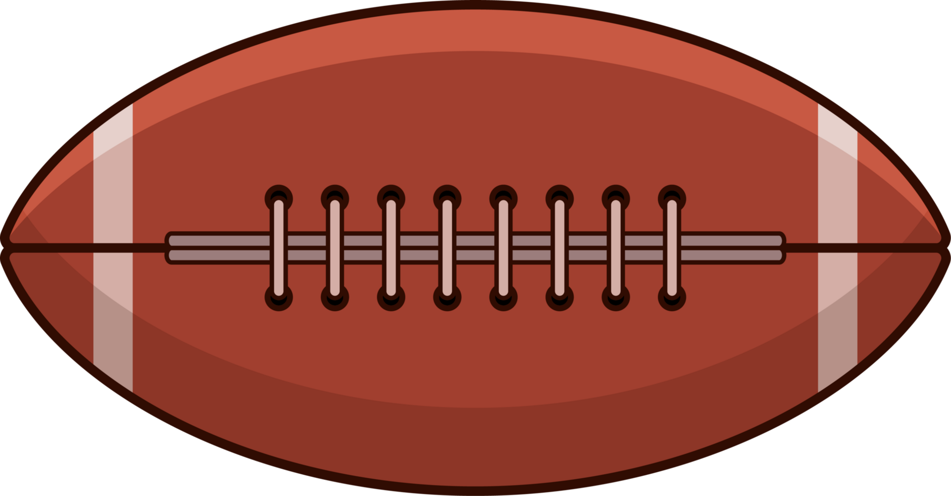 American football clipart png