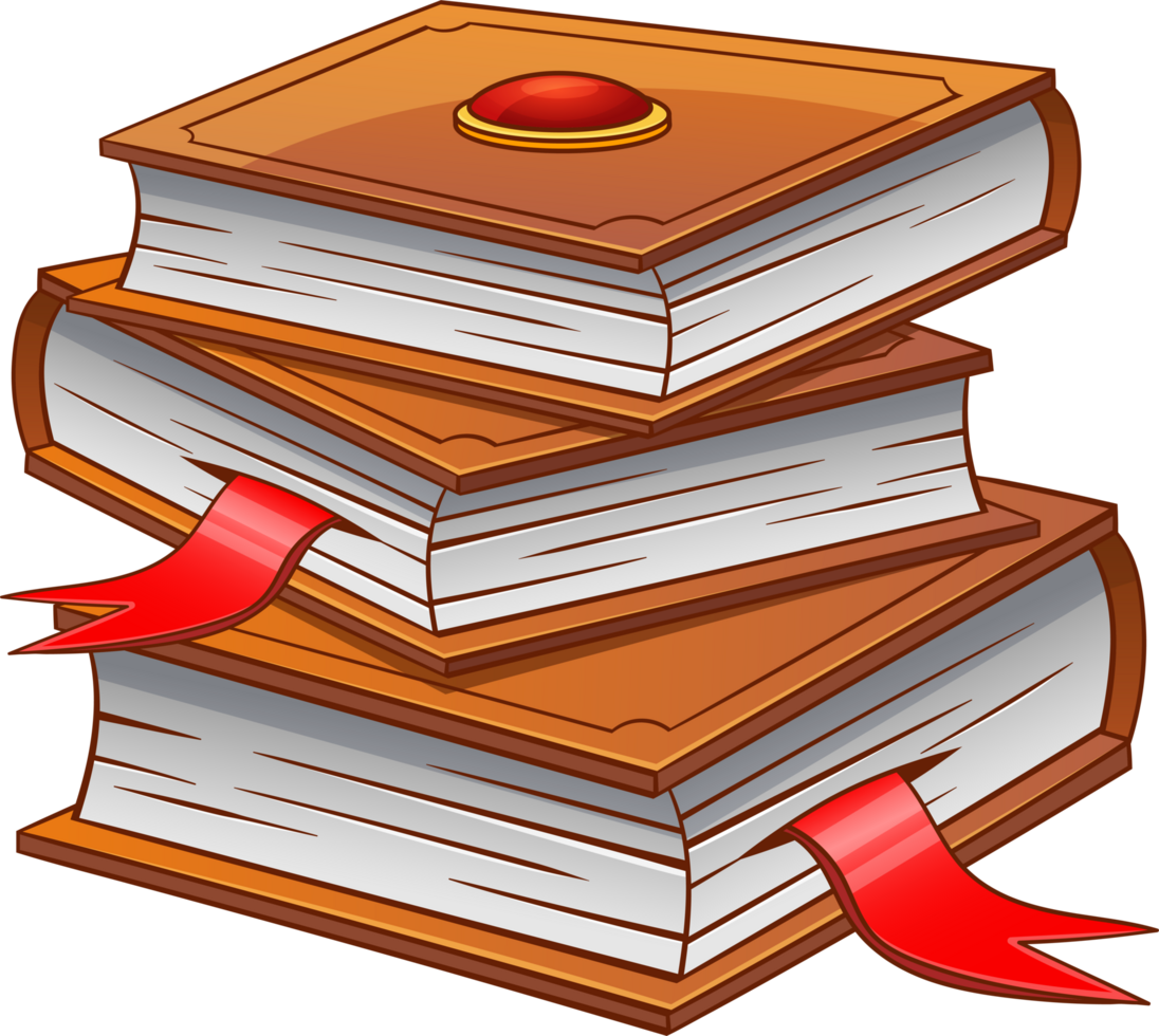 Books clipart desgin png