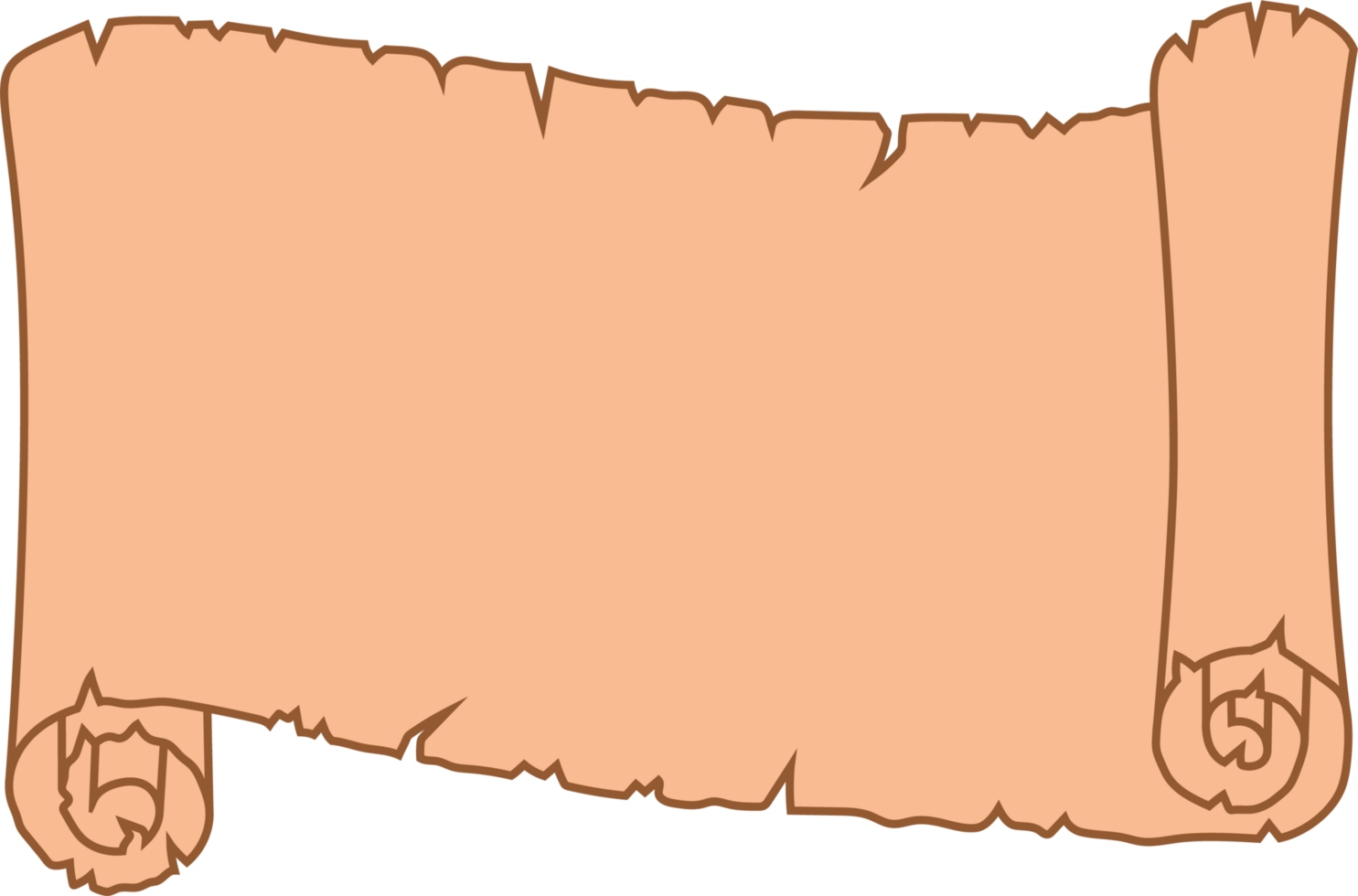 Old scroll clipart png