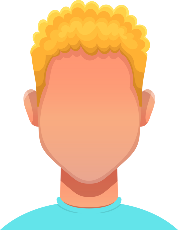 Man face clipart png