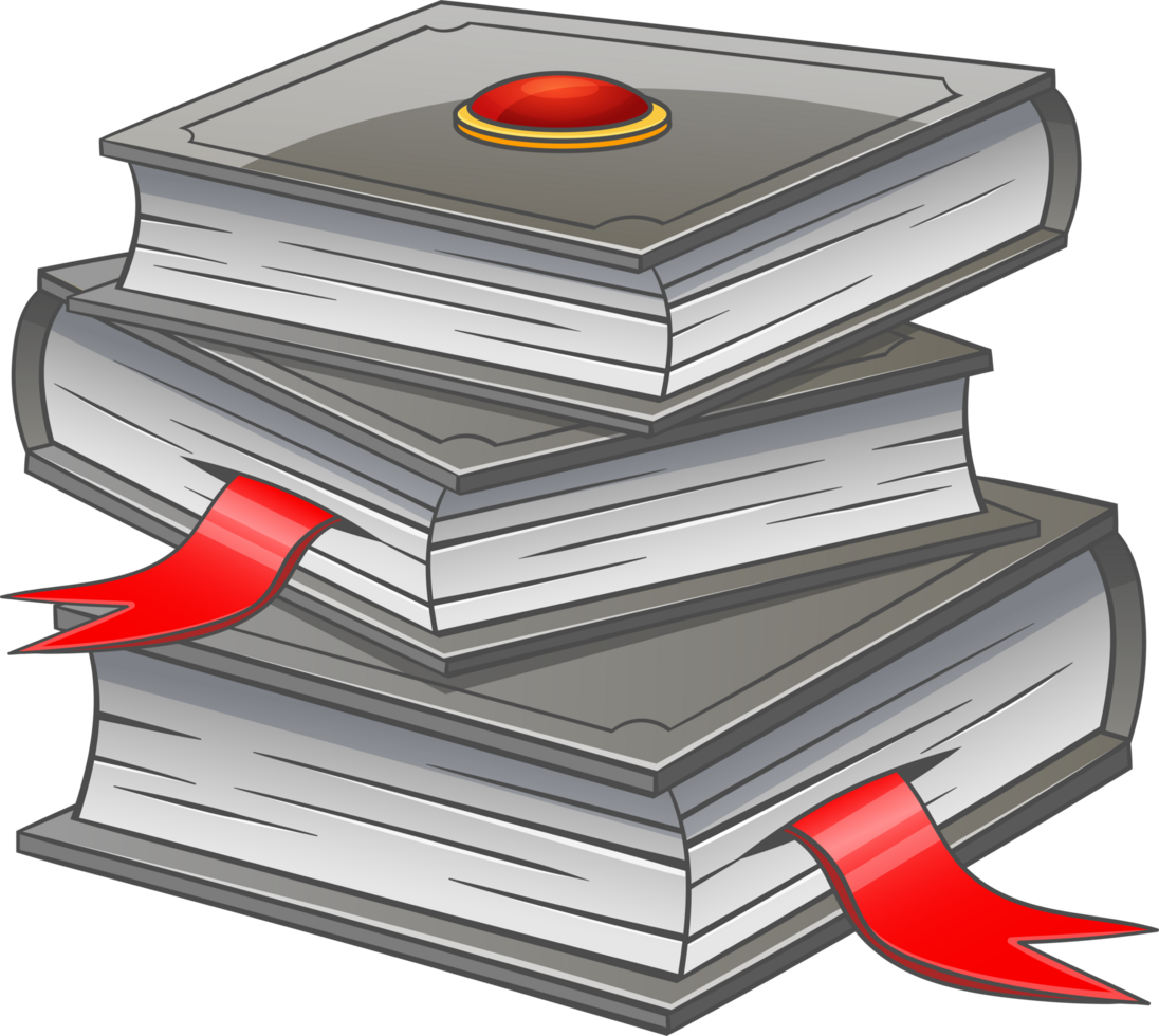 Books clipart desgin png