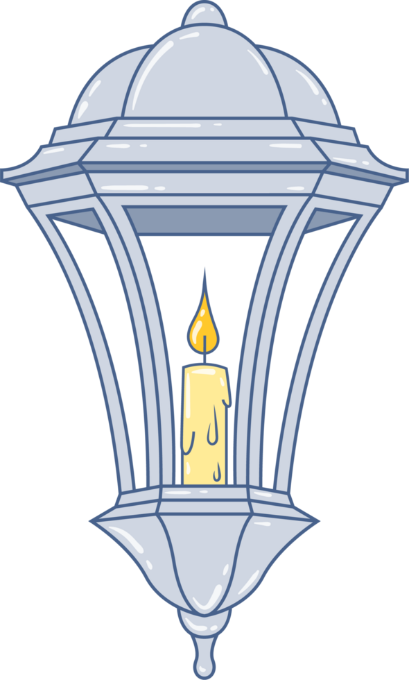 Vintage lamp clipart png