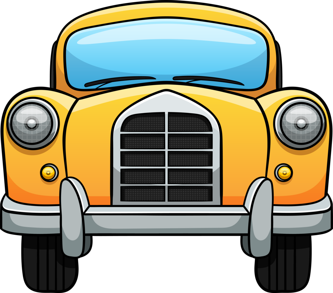 Old retro car clipart png