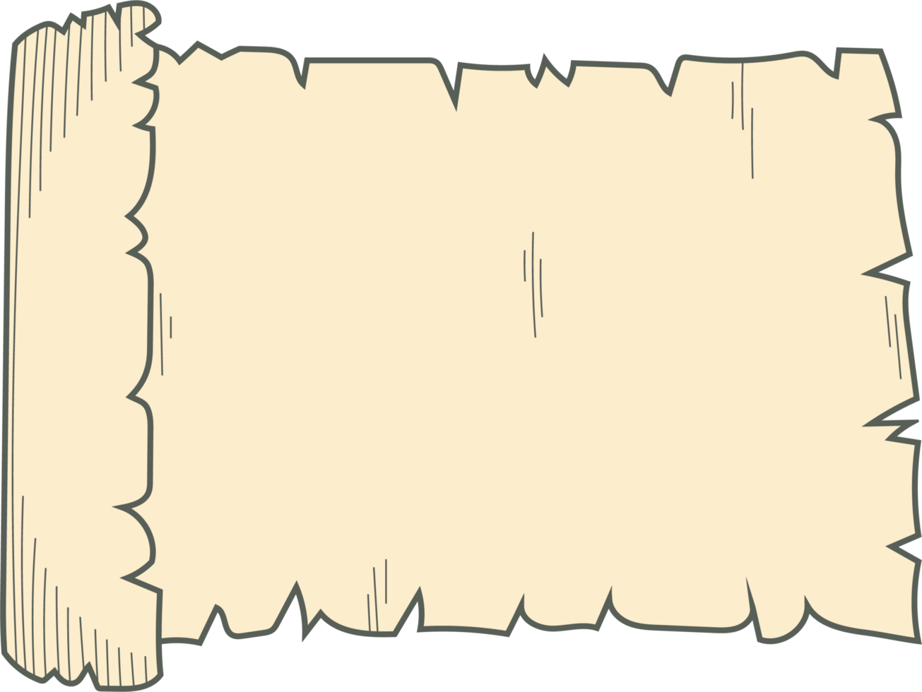Old scroll clipart png
