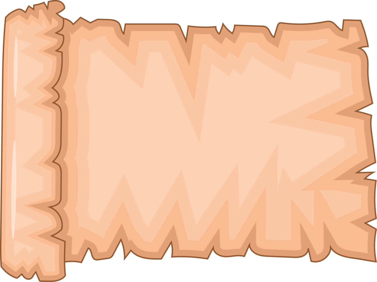 Old scroll clipart png