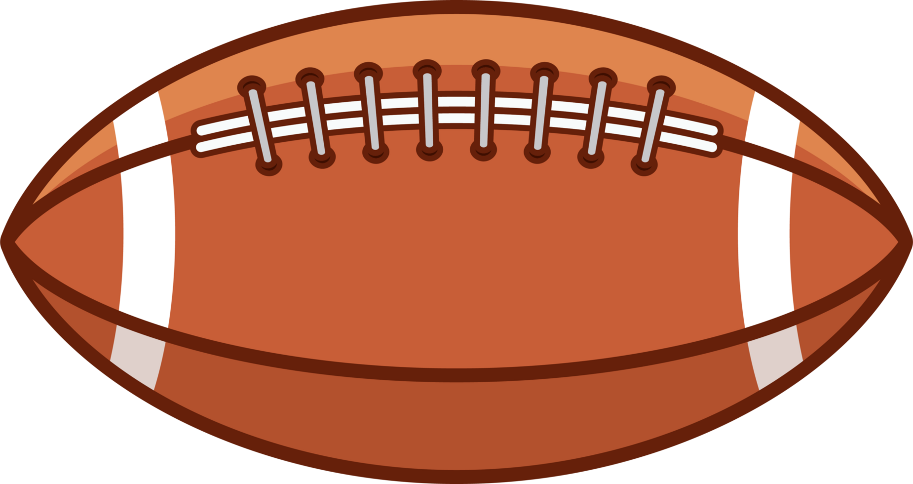 American football clipart png