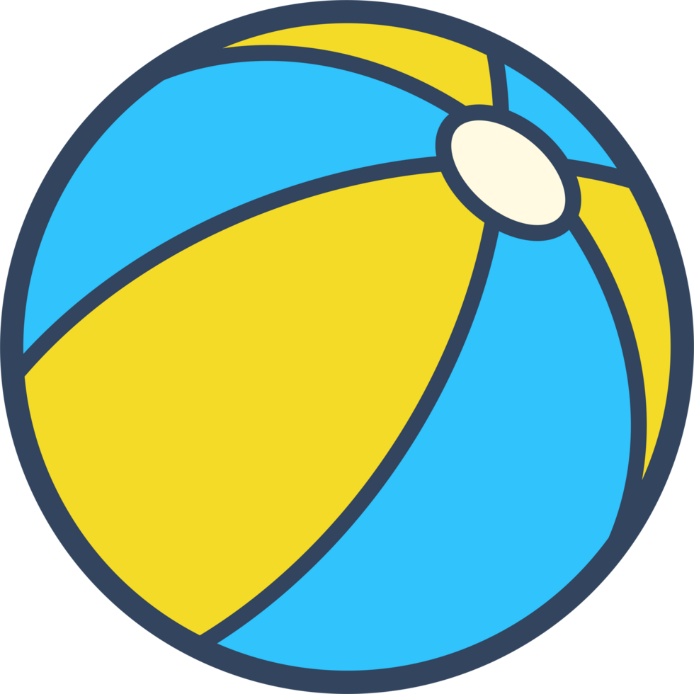 Beach ball clipart png