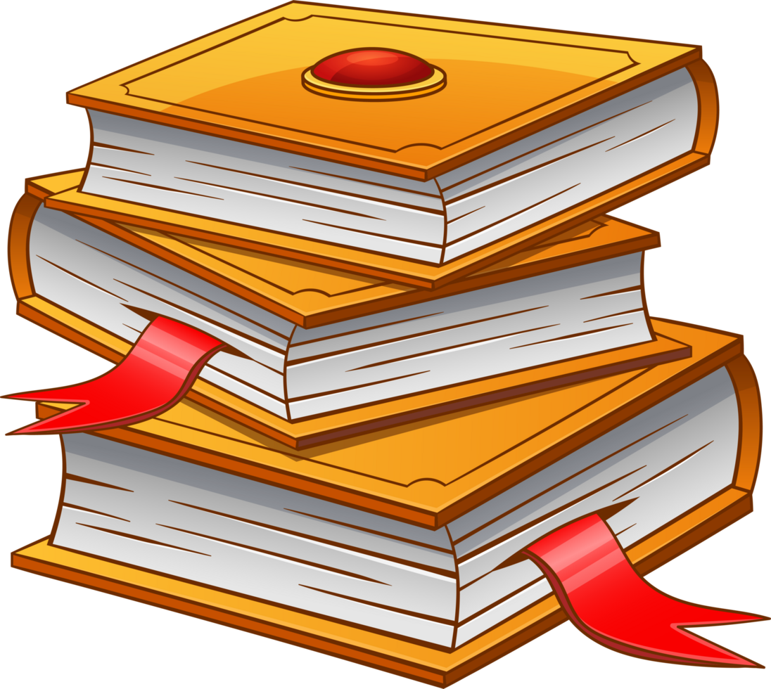 Books clipart desgin png