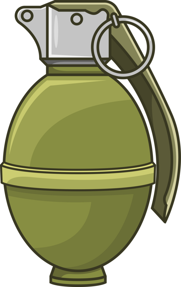 Grenade clipart design png