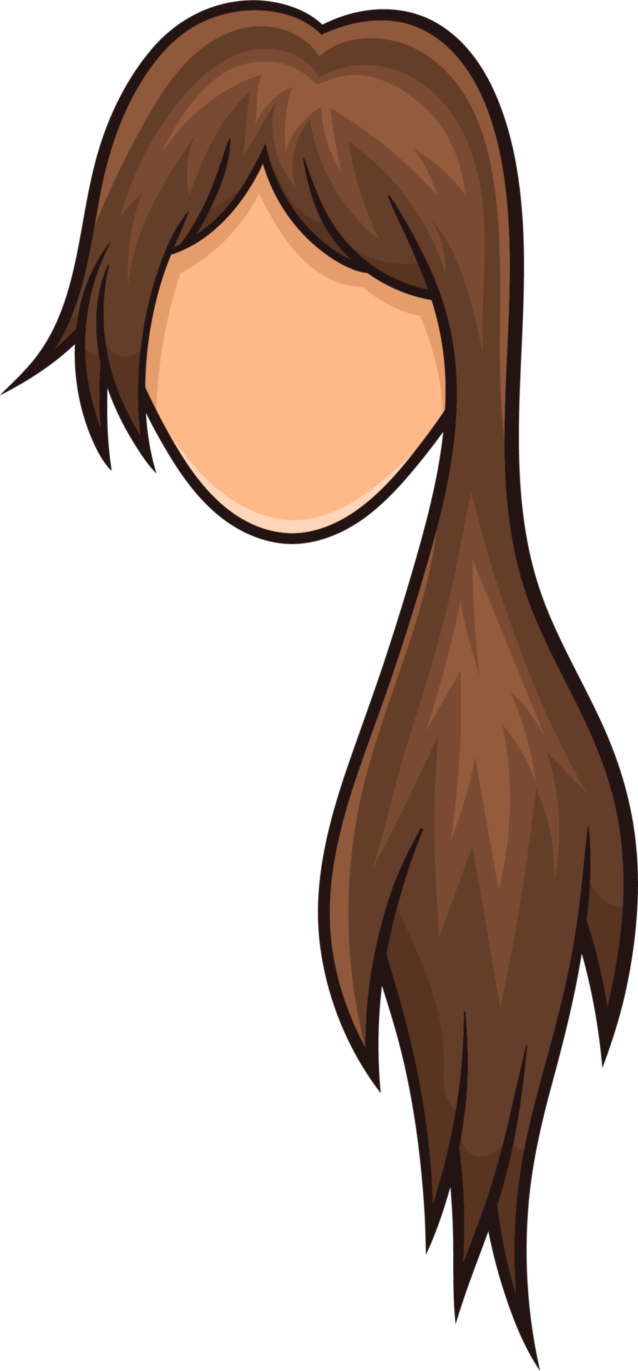 Woman hair clipart 26749664 PNG